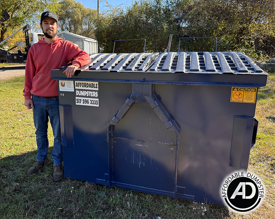 4 Yard Dumpster Rentals Jackson Michigan | Affordable Dumpster 